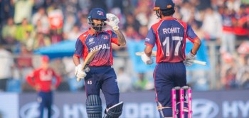 टी-२० विश्वकप: जितको नजिक पुगेर रोकियो नेपाल, सनसनीपूर्ण खेलमा इंग्ल्यान्ड ४ रनले विजयी