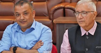 गगनसँग भेटेर शेखरले भने - पार्टी मिलाउन जस्तोसुकै त्याग गर्न तयार छु