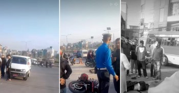बसले रोखिराखेको भ्यान र मोटरसाइकललाई ठक्कर दियो,युवतीको मृत्यु हुँदा ३ जना घाइते