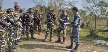 सीमामा सशस्त्र प्रहरीको उच्च सतर्कता, भारतीय एसएसबीसँगै संयुक्त गस्ती