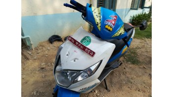 नेपालगन्जमा बेवारिसे अवस्थामा रहेको स्कुटरलाई हकदाबी गर्न आउँन प्रहरीको आग्रह