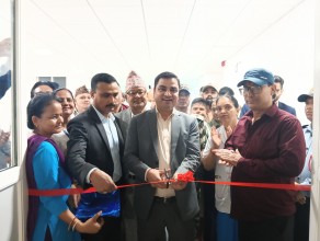 स्वास्थ्यमन्त्रीले गरे भेरी अस्पतालको जलन वार्ड र सर्जिकल विङ्गको उद्घाटन