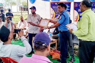 नेपालगञ्जका पत्रकार इदरीसी सम्मानित