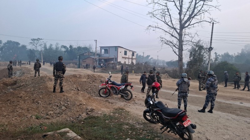 बाँकेको खजुरास्थित पेडारी नाला पुलमा भेटियो शंकास्पद बस्तु, बम भएको आशंका