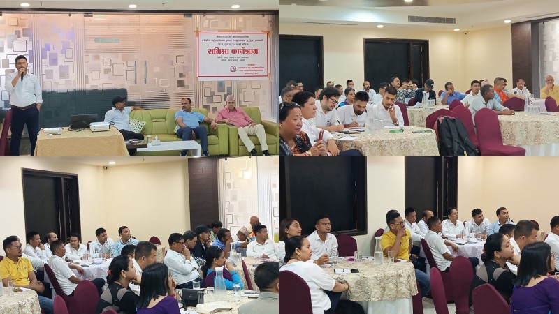 नेपालगञ्ज उपमहानगरपालिकाको लिजा नतिजा सम्बन्धि समिक्षा कार्यक्रम सम्पन्न