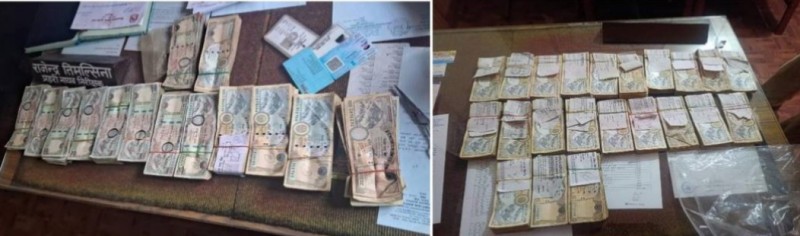 विमानस्थलबाट स्रोत नखुलेको झण्डै २७ लाख नगदसहित दुई युवक पक्राउ