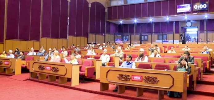 राष्ट्रिय सभा बैठकमा मन्त्रीले उत्तर दिने कार्यक्रम