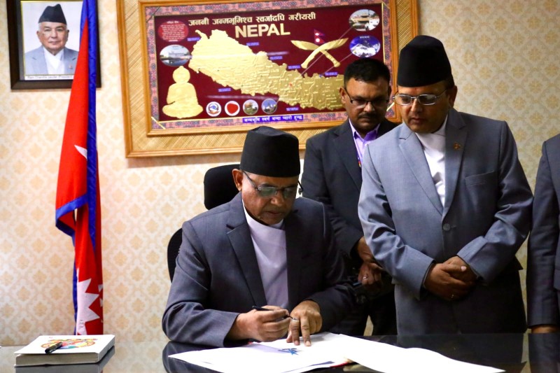 युवालाई देशमा बस्ने वातावरण मिलाउन सीप विकासको व्यवस्थापन हुन्छ: मन्त्री सिन्हा