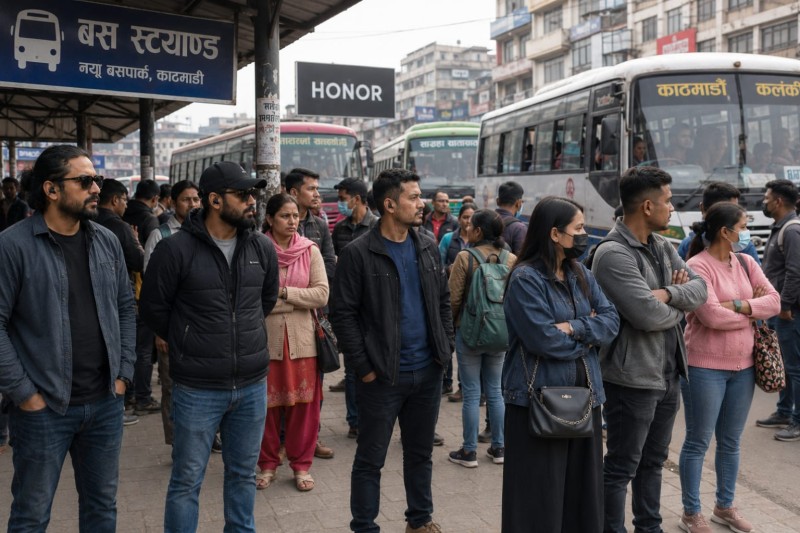 पाकेटमारविरुद्ध प्रहरीको ‘स्वीप अभियान’: बसमा सादा पोसाकका प्रहरी