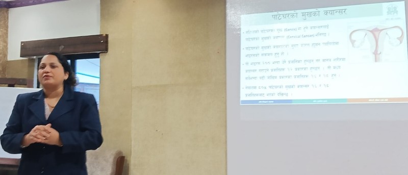 बाँकेमा किशोरी स्वास्थ्य सुरक्षा अभियान, ८ हजार बढीलाई एचपीभी खोप