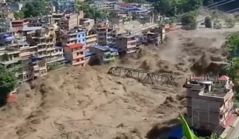 रसुवा बाढी अपडेट:१५७ जनाको शव फेला, ३६ प्रहरी सम्पर्कमा आए