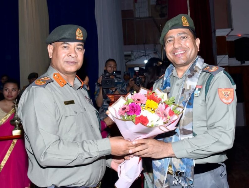 सशस्त्र प्रहरीका एआईजी चन्द्रप्रकाश गौतम अवकाशमा