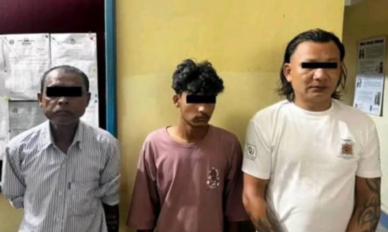 १ सय ग्राम ब्राउन सुगरसहित दुई भारतीय र एक नेपाली प्रहरीको नियन्त्रणमा