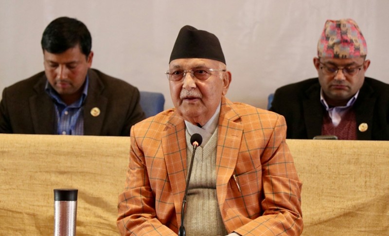 दिल खोलेर प्रधानमन्त्रीलाई विश्वासको मत दिनुहोस्, नत्र फेरि अल्पमतको सरकार बन्ला: ओली