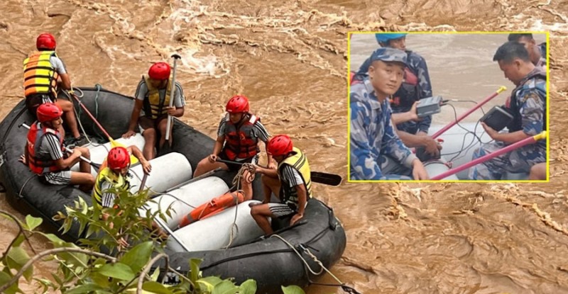 त्रिशुलीमा बेपत्ता ६२ यात्रुमा १९ को शव फेला पर्दा दुबै बसको छैन अत्तोपत्तो