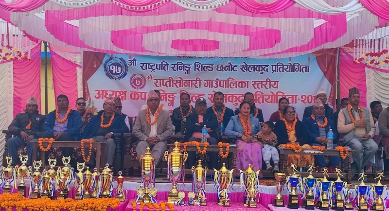 सुरु भयो ७ औं राप्तीसोनारी गाउँपालिका अध्यक्ष कप, राप्तीसोनारी खेलकुदको उर्वर भूमि: पौडेल