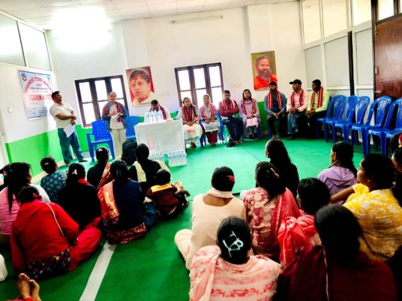 नेपालगञ्जमा ५० दिने कार्यस्थलमा आधारित सीप-क्षमता विकास तालिम