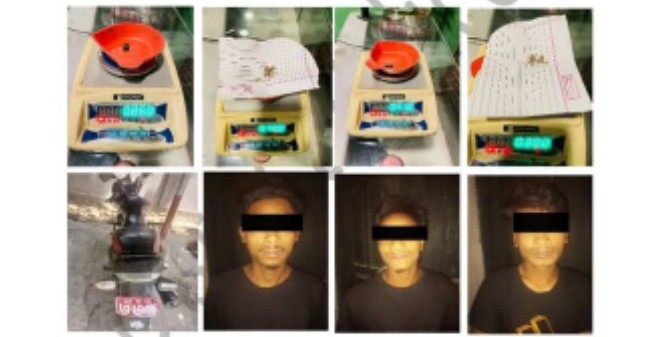 बर्दियाबाट फरार प्रतिवादी पक्राउ पर्दा ३ युवक ब्राउन सुगरसहित प्रहरीको नियन्त्रणमा