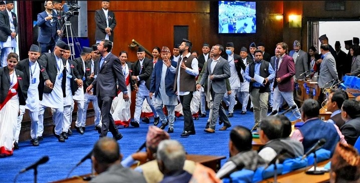 प्रतिनिधि सभामा रास्वपा र राप्रपाको अवरोध