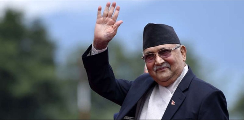 एमाले अध्यक्ष ओली बालुवाटार पुगे