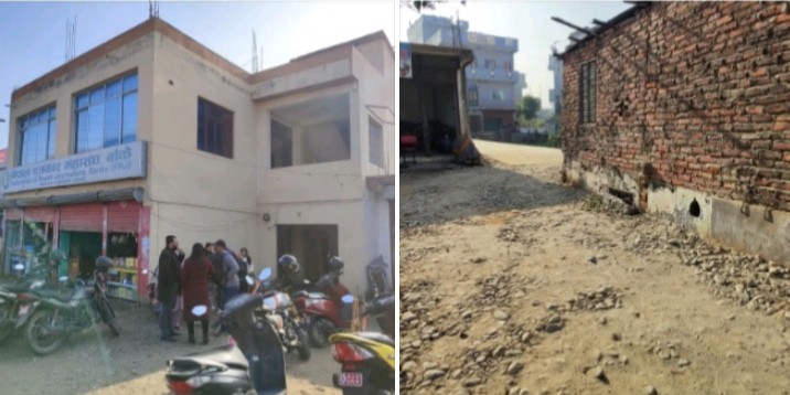 पत्रकार महासंघ बाँकेको जग्गा अतिक्रमण:अध्यक्ष भन्छन्-अब कडा रुपले अगाडि बढ्छौ